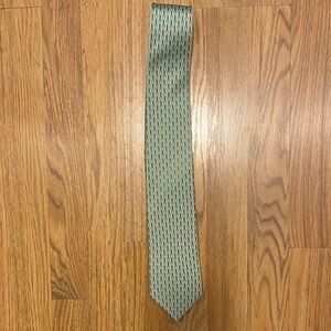 Pierre Cardin Neck Tie Men’s Green Stylish Chain Pattern